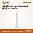 Clim Armoire Nasco – 24.000 BTU – Dual Inverter – Façade Blanche | NAS-TFS-24V1