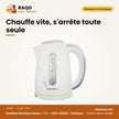 Bouilloire Électrique Nasco – 1.7 L – 1850-2200W – Plastique | B_KEC-1797