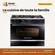 Gaz Premium By Unionaire iCook – Prof. – ICook Pro Plus – 5F | PRM6090SS-DC-511-I