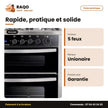 Gaz Premium By Unionaire iCook – Prof. – ICook Pro Plus – 5F | PRM6090SS-1GC-511-