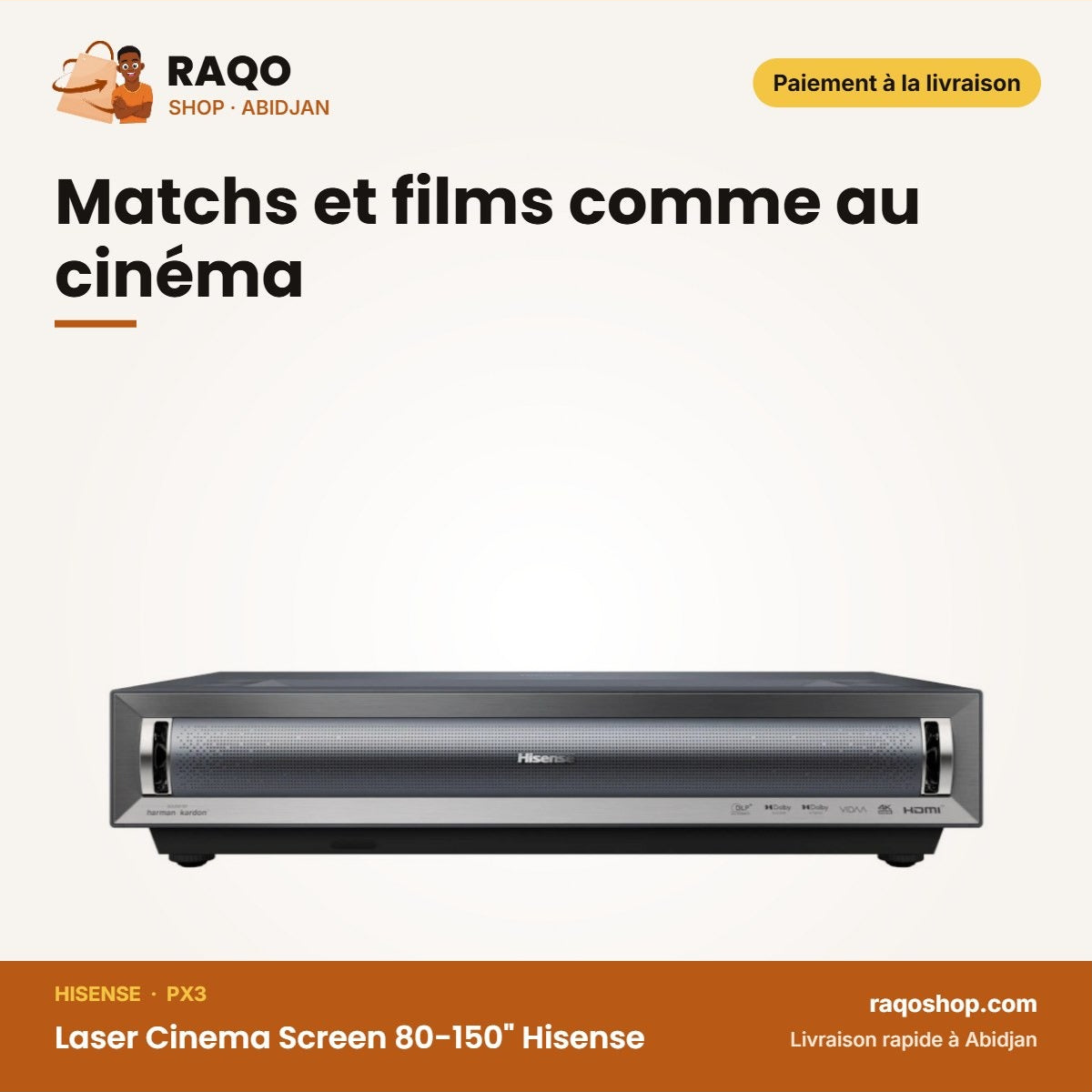 Laser Cinema Screen 80-150