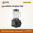 Mixeur Professionnel Midea – Qualité Supérieure – Bol Plastique – 2200W | BL1192