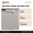 Congélateur Horizontal Nasco – 519L – 2 Porte – 2 Panier Interne | NAS-700WA-DS