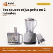 Robot Culinaire Midea – 2 Vitesses – Blanc – 800W | MJ-FP8003W