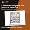 Réfrigérateur Midea – 4 Portes – Brossé Steel – 706L(430L+276L) | MDRM923CIH46M