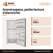 Réfrigérateur TCL – 528L (411L+117L) – No Frost-Cooling Technology – Silver | P687TMN