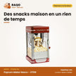 Popcorn Maker Nasco – 370W | PC5400-GS