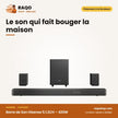 Barre de Son Hisense 5.1.2CH – 420W – Caisson de Basse sans Fil – Dolby Atmos | AX5120G