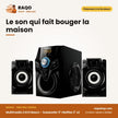 Multimedia 2.1CH Nasco – Subwoofer 5''+BAFFES 3''*2 – Port USB – Sd | NAS-SS2.1-N2520