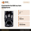 Multimedia 2.1CH Nasco – Subwoofer 5''+BAFFES 3''*2 – Port USB – Sd | NAS-SS2.1-N2520