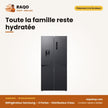 Réfrigérateur Samsung – 4 Portes – Distributeur D'eau – 488L(159L+329L) | RF48A401EB4/EF