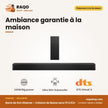 Barre de Son Hisense – Caisson de Basse sans Fil 2.1CH – 240W – Dolby-Fm-HDMI-Bt | HS2100FM