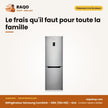 Réfrigérateur Samsung Combiné – 290L (192+98) – Gris – 3TIROIRS | RB29FERNDSA/MU