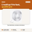 Ruban adhésif double face transparent 1,8 cm × 2 m | Akko Star - RAQO