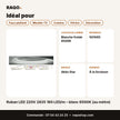 Ruban LED 220V 2835 180 LED/m – blanc 6500K (au mètre) | Akko Star - RAQO