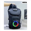 Sac Bandoulière Rechargeable avec Haut-Parleur Bluetooth | Enceinte Portable USB TF FM avec Mot de Passe Sécurisé - RAQO