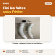 Siphon flexible accordéon 40