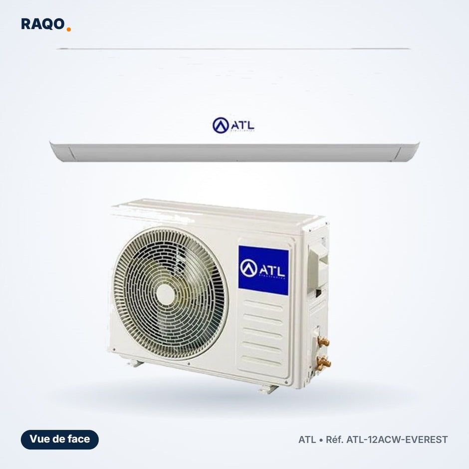 Split ATL 1,5 CV (12 000 BTU) Everest R410 – ATL-12ACW-EVEREST - RAQO