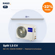 Split ATL 1,5 CV (12 000 BTU) Everest R410 – ATL-12ACW-EVEREST - RAQO