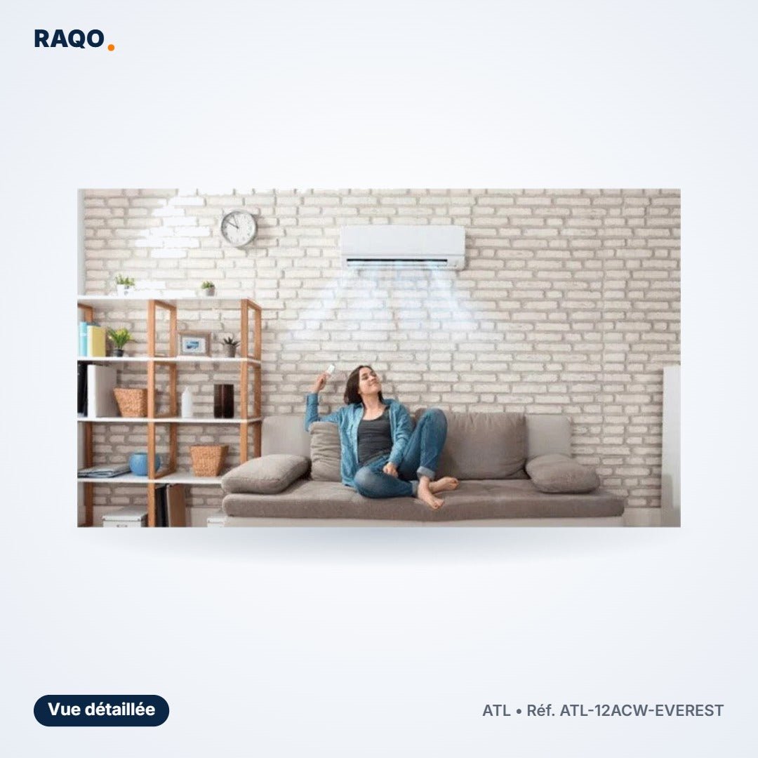 Split ATL 1,5 CV (12 000 BTU) Everest R410 – ATL-12ACW-EVEREST - RAQO