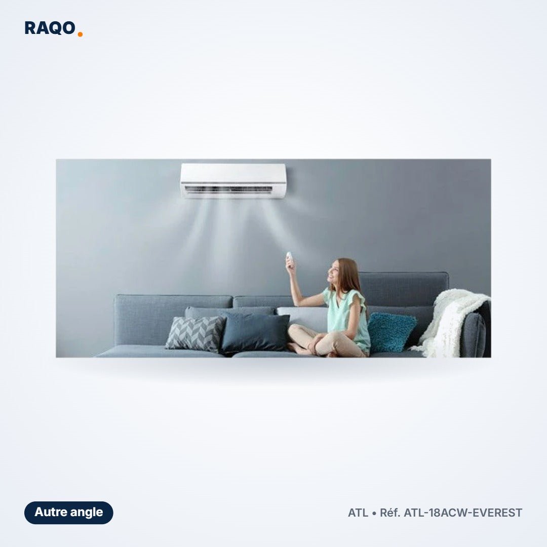 Split ATL 2 CV (18 000 BTU) Everest R410 – ATL-18ACW-EVEREST - RAQO