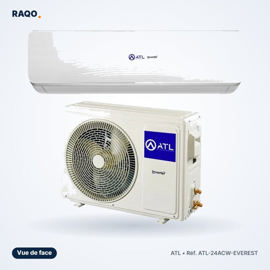 Split ATL 3 CV (24 000 BTU) Everest R410 – ATL-24ACW-EVEREST - RAQO