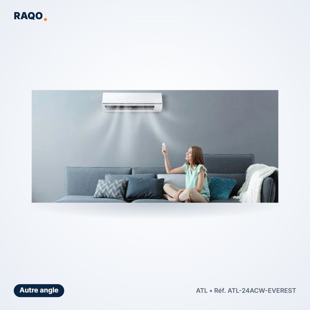 Split ATL 3 CV (24 000 BTU) Everest R410 – ATL-24ACW-EVEREST - RAQO