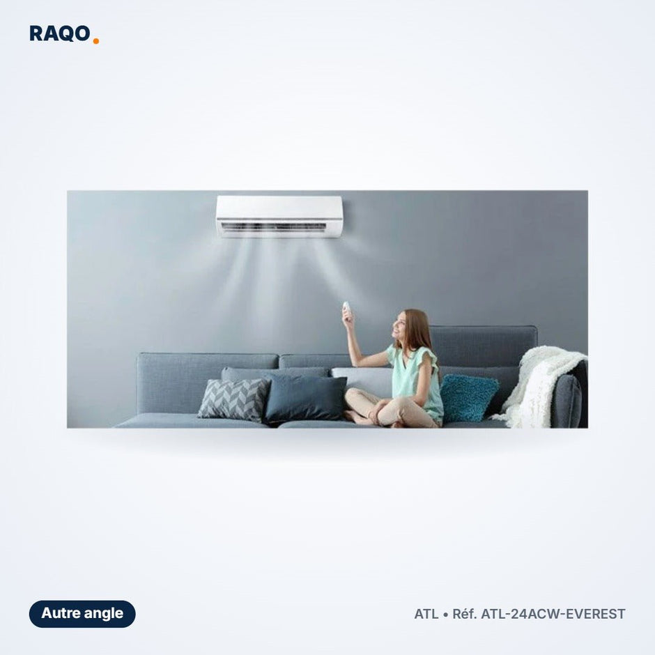 Split ATL 3 CV (24 000 BTU) Everest R410 – ATL-24ACW-EVEREST - RAQO