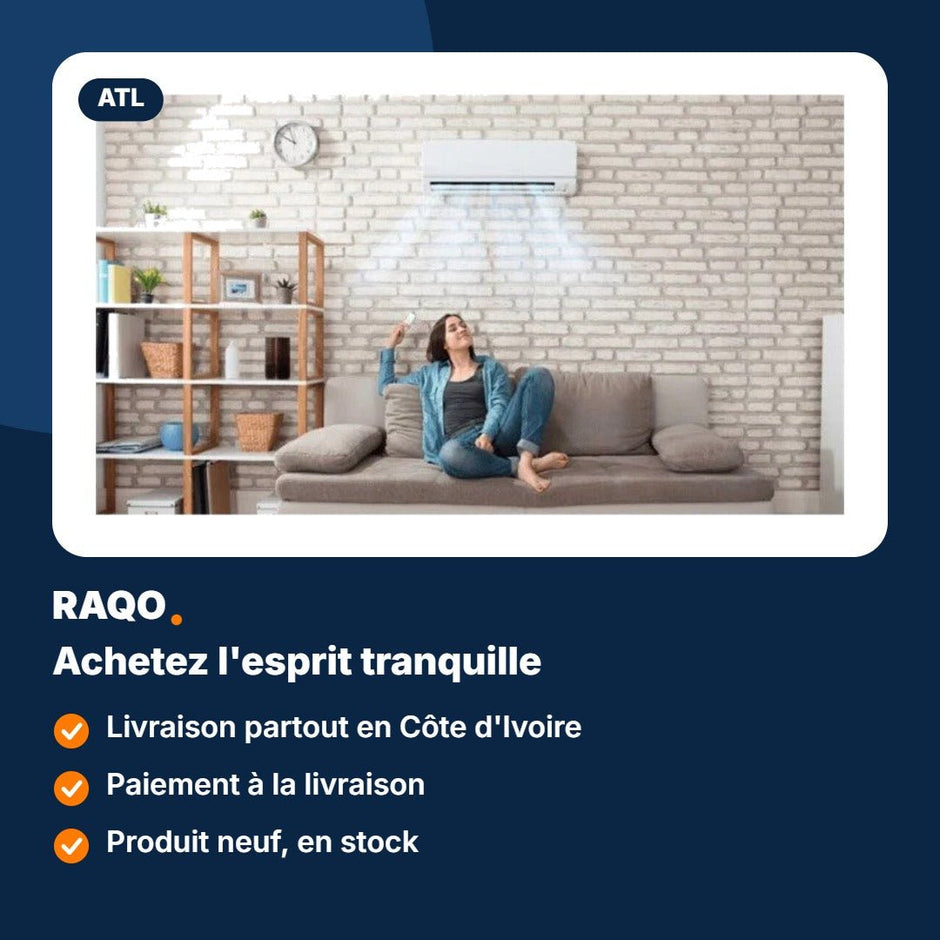 Split ATL 3 CV (24 000 BTU) Everest R410 – ATL-24ACW-EVEREST - RAQO