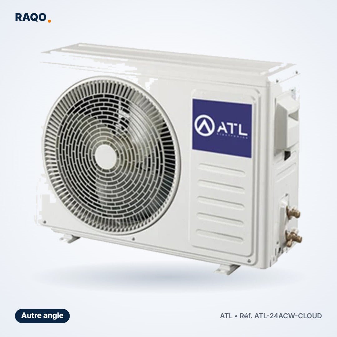 Split ATL 3 CV (24 000 BTU) Inverter Cloud R410 – ATL-24ACW-CLOUD - RAQO