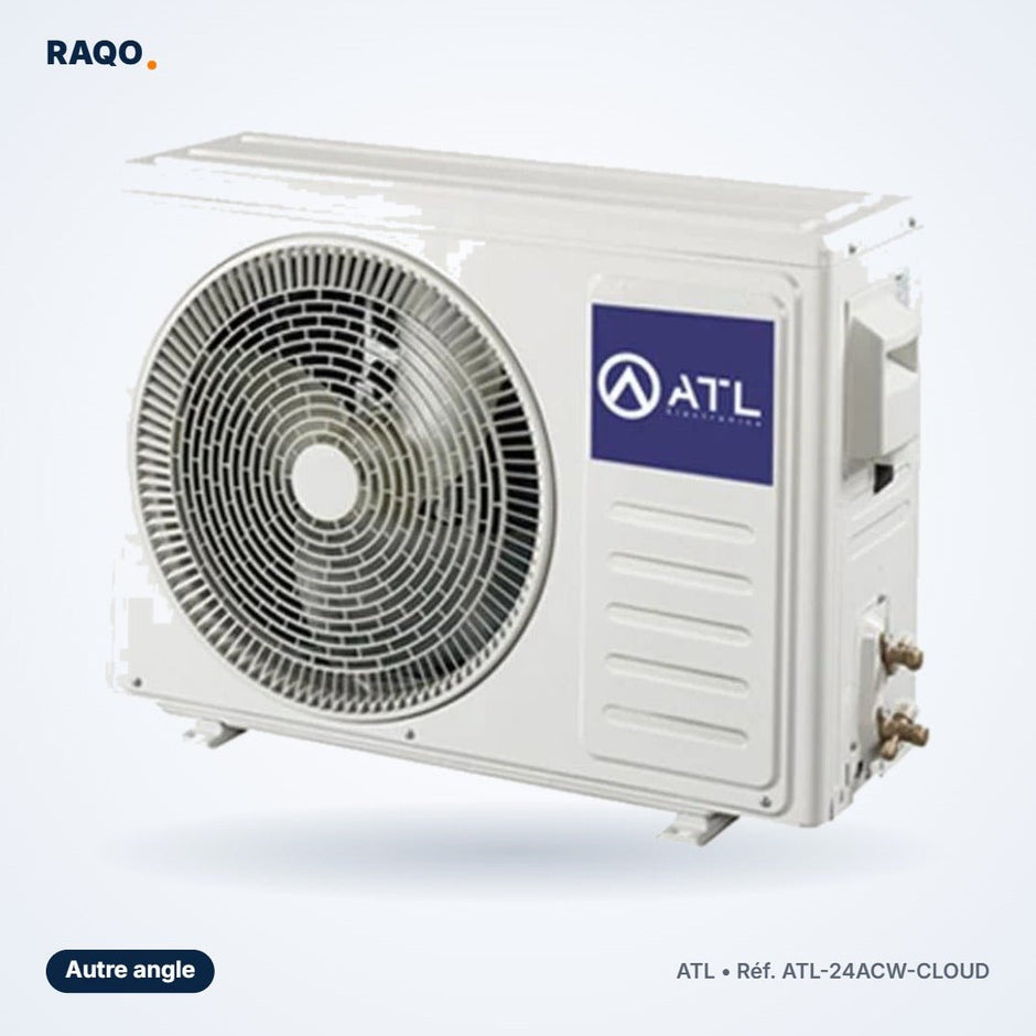 Split ATL 3 CV (24 000 BTU) Inverter Cloud R410 – ATL-24ACW-CLOUD - RAQO