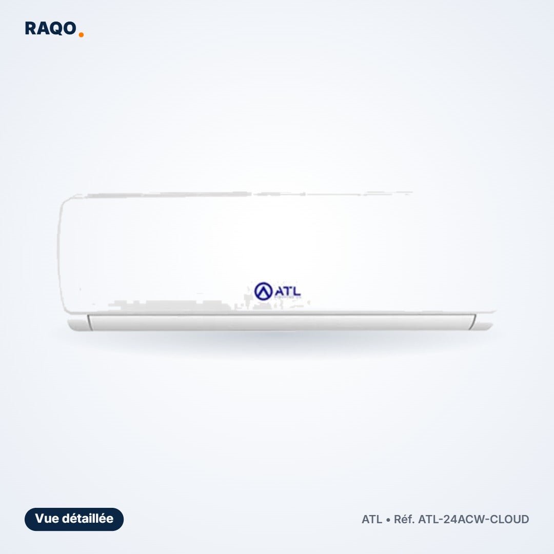 Split ATL 3 CV (24 000 BTU) Inverter Cloud R410 – ATL-24ACW-CLOUD - RAQO