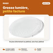 Spot LED apparent 36W sans cadre (frameless) – lumière blanche 6500K | Akko Star - RAQO