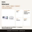Spot LED apparent rond 18W 4