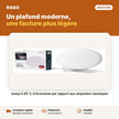 Spot LED encastrable extra-plat 24W 6