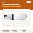 Spot LED encastrable extra-plat 36W 8