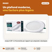 Spot LED encastrable rond 24W 8