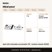 Spot LED orientable encastrable 7W – lumière chaude 3000K | Akko Star - RAQO