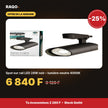 Spot sur rail LED 28W noir – lumière neutre 4000K | Akko Star - RAQO