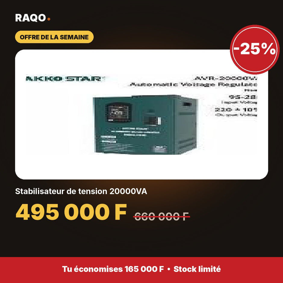 Stabilisateur de tension 20000VA | Akko Star - RAQO