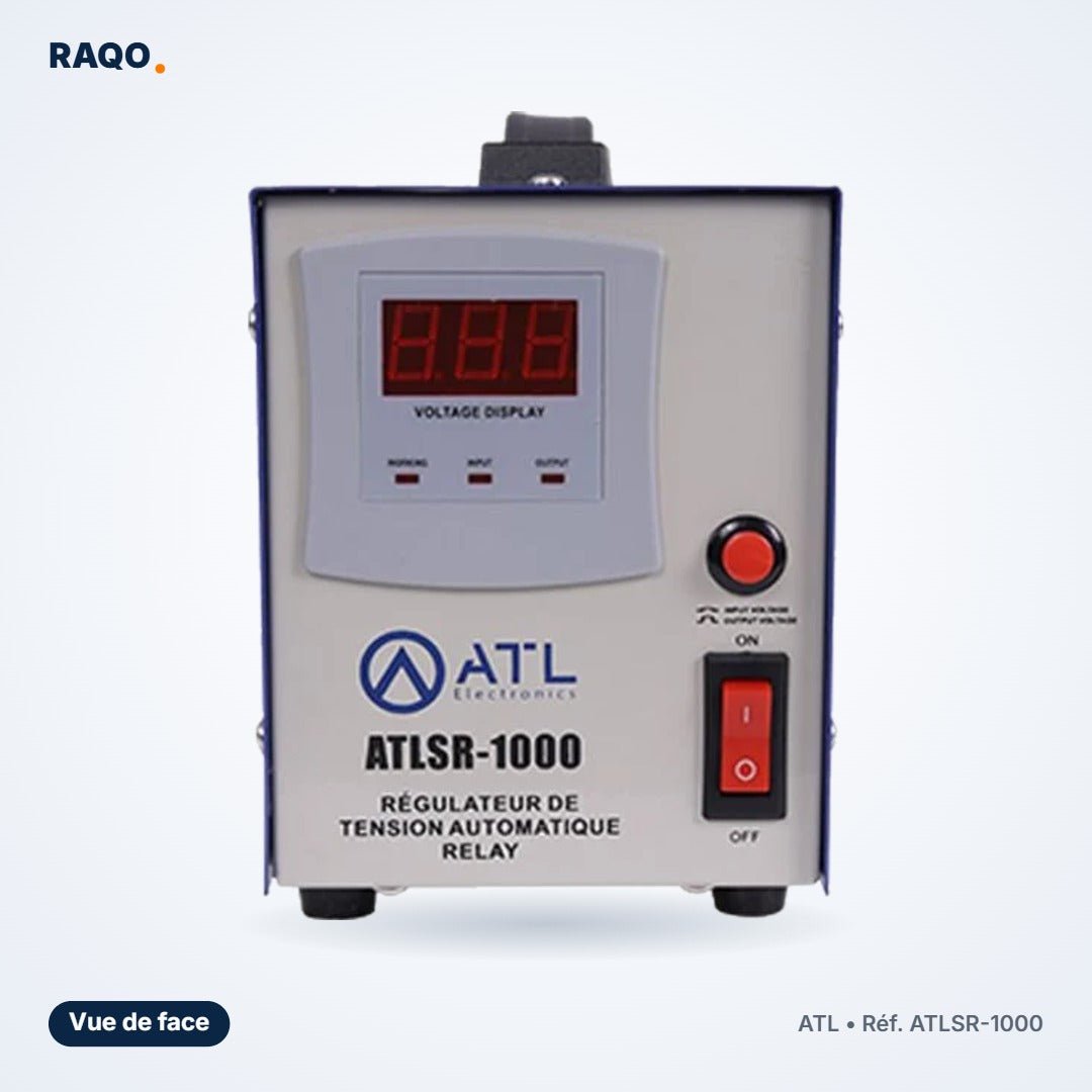 Stabilisateur de tension ATL 1 000 VA à relais – ATLSR-1000 - RAQO