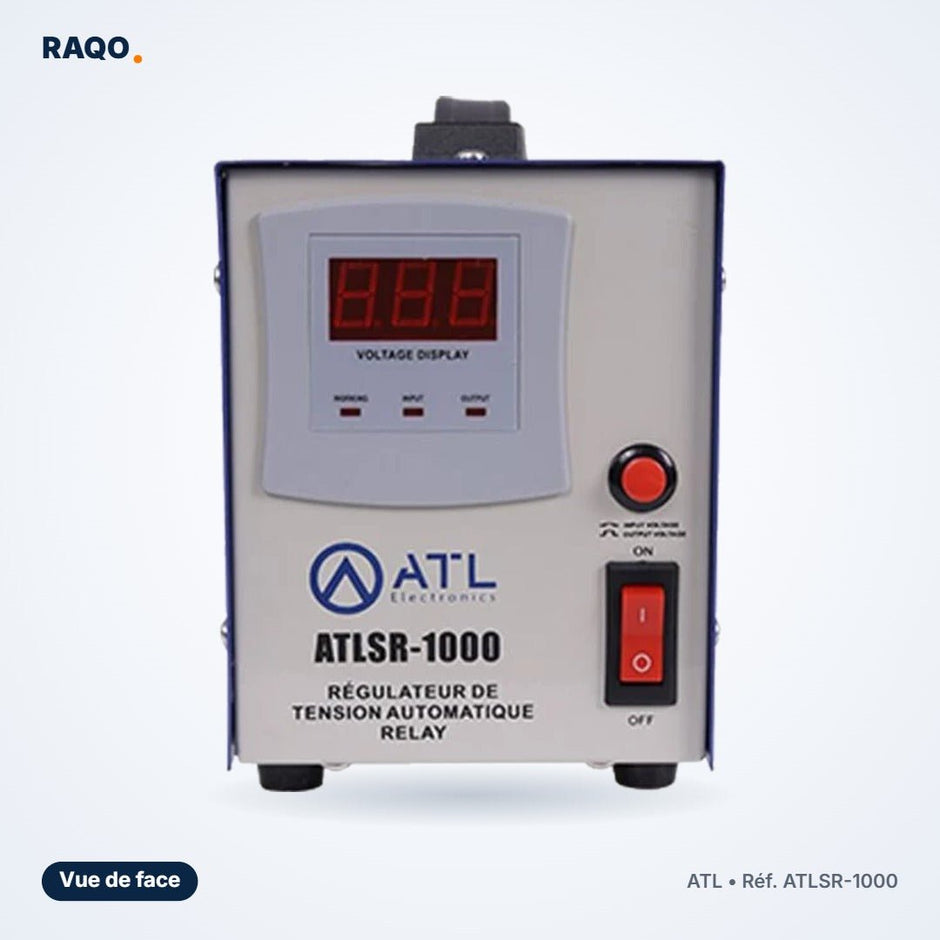 Stabilisateur de tension ATL 1 000 VA à relais – ATLSR-1000 - RAQO