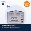 Stabilisateur de tension ATL 1 000 VA servo-moteur – ATLSM-1000 - RAQO