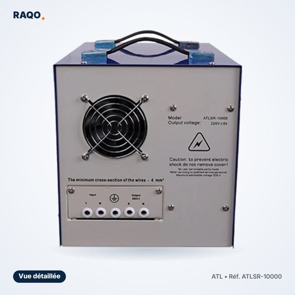 Stabilisateur de tension ATL 10 000 VA à relais – ATLSR-10000 - RAQO