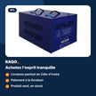 Stabilisateur de tension ATL 10 000 VA servo-moteur – ATLSM-10000 - RAQO