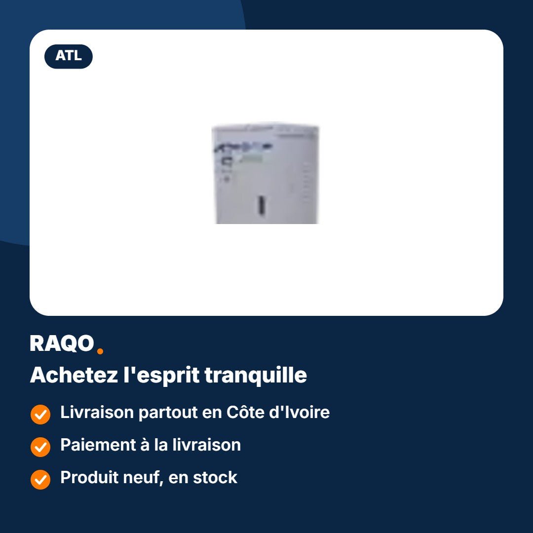 Stabilisateur de tension ATL 15 000 VA servo-moteur – ATLSM-15000 - RAQO
