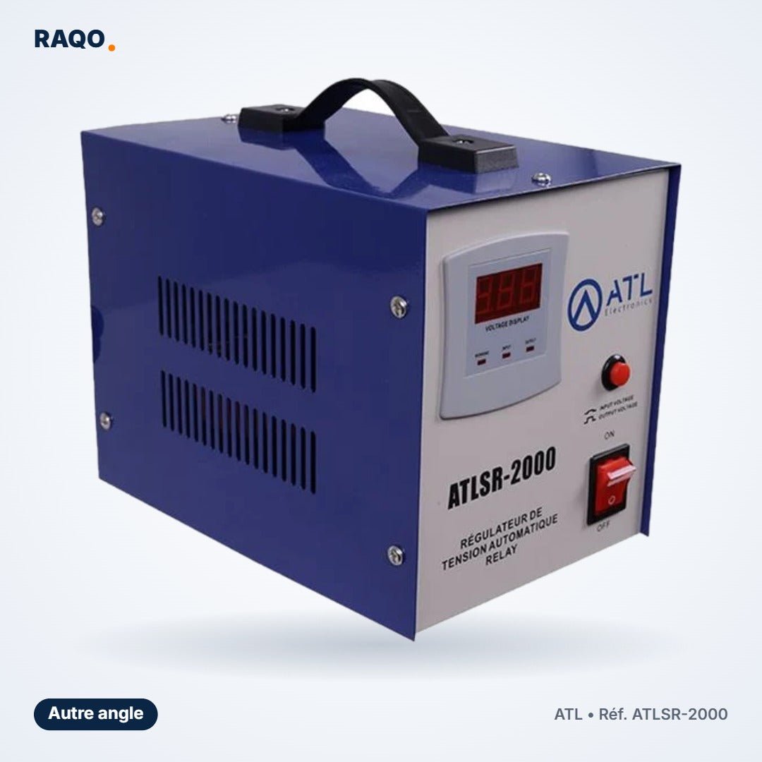 Stabilisateur de tension ATL 2 000 VA à relais – ATLSR-2000 - RAQO