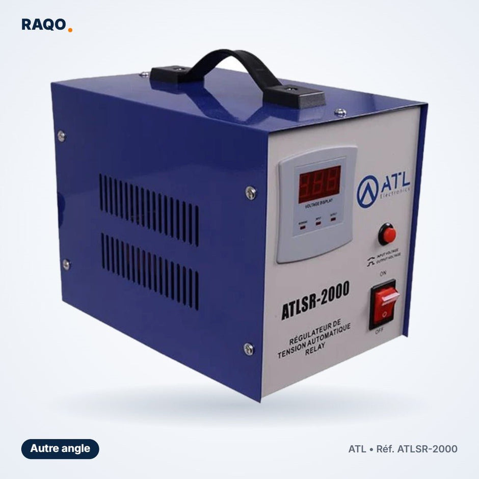 Stabilisateur de tension ATL 2 000 VA à relais – ATLSR-2000 - RAQO