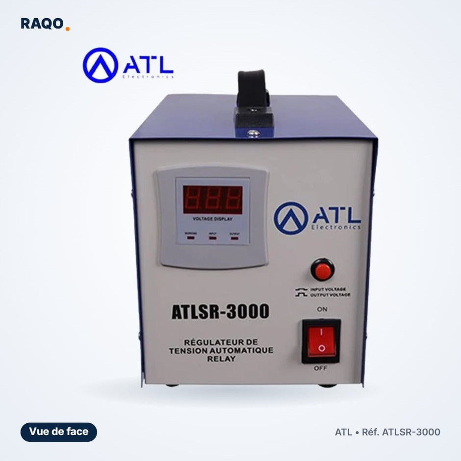 Stabilisateur de tension ATL 3 000 VA à relais – ATLSR-3000 - RAQO