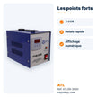Stabilisateur de tension ATL 3 000 VA à relais – ATLSR-3000 - RAQO